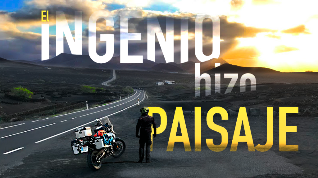 Viajar en moto por Lanzarote